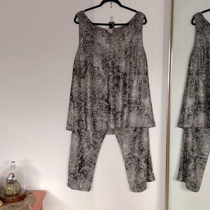 Zonda Nellis Tank/Pant Mandala Jersey Set - 1X